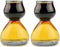 Double Bubble Layered Shot Glass – Chaser Shot Glass Jigger for Smooth Tasty Shots – Fun Unique Split Shot Glasses Barware (1.25oz Top & 2.25oz Bo...