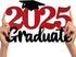 2025 Graduation Party Decorations Wooden Sign Red Class of 2025 Photo Booth Props 2025 Graduation Picture Props for 2025 Graduation Party Supplies...