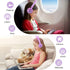 LOBKIN Unicorn Headphones Children, Cat Ear Headphones with Glowing LED, 85db Volume Limiter, Foldable Lightweight Children's Headphones with Micr...