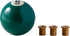 Pool Ball Shift Knobs Green 6 Stick Shift Knobs Handle Shifter Shifting Lever Fit Most Manual Automatic Car Tuck Vehicle, TA13, Green 6...