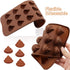 2Pcs Poop Silicone Molds, Silicone Funny Poop Molds for Chocolate, Cake, Candy, Pudding, Fondant, Poop Emotion Baking Mold, Soap Molds for Soap Ma...
