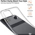 SNOSHO for Google Pixel 5 Clear Case, Slim Thin Silicone TPU Flexible Soft Gel Lightweight Anti-Scratch Shockproof Protective Case Cover for Pixel...