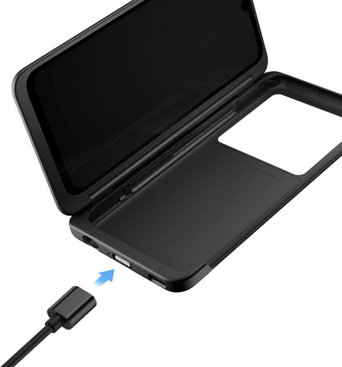 Charging Adapter for LG V60 Dual Screen Cover Case, Magnetic Charging Adapter with Cable, Charging Adapter Gender for for LG V60 thinQ(Black)...