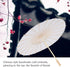 White Papier Umbrella Parasol, Classical Craft Umbrella Handmade Parasol, DIY White Umbrella, Free to draw on the Umbrella...