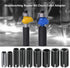 9 Different Sizes Steel Router Collet Chuck Driver Router Adapter Converter for Woodworking Engraving Machine Tool...