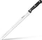 12 inch Carving Knife Razor Sharp Blade with Granton Edge for Cutting Smoked Brisket, BBQ Meat, Turkey,Black...