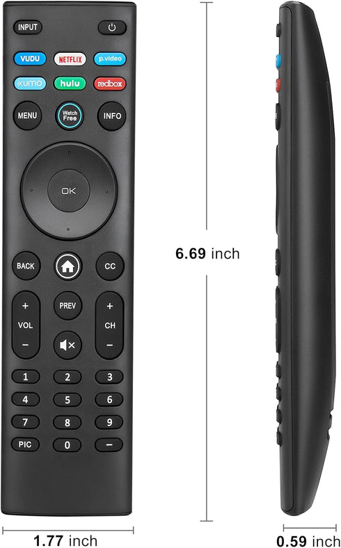 for VIZIO-Smart-TV-Remote-Replacement,Universal control XRT140 for VIZIO All LED LCD HD 4K UHD HDR Smart TVs...