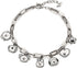 Charm Bracelet Women's Stainless Steel Bracelets Pendant Link Jewelry...