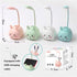 Cute LED Desk Lamp, LED Eye Protection Desk Lamp, Mini Rabbit Lamp, Portable LED Table Light, Foldable Kids Night Light for Bedroom, Living Room, ...