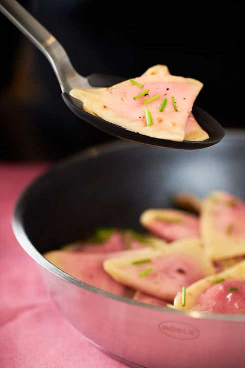 Roesle Roesle Stainless Steel Cooking, Silicone Edge, Basting Spoon...