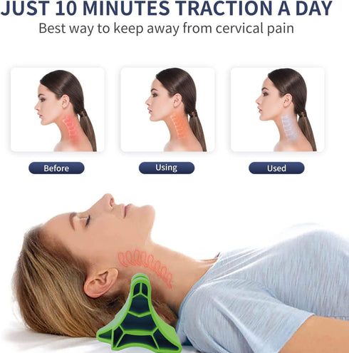 Occipital Release Tool, Portable Cervical Vertebra Suboccipital Release Device, Handheld Deep Muscle Trigger Acupressure Point Massager, Pain Reli...