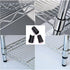 24 Pack Pairs Wire Shelving Shelf Lock Clips for 1 Inch Post - Shelving Sleeves Replacements for Wire Shelving System (24 Pcs 1 Inch Dia)...