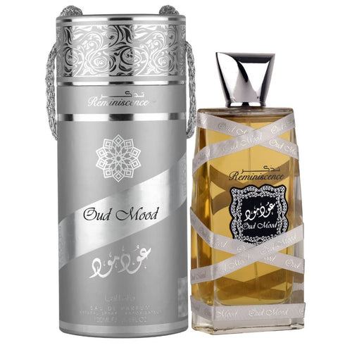 Lattafa Oud Mood Reminiscence for Unisex Eau de Parfum Spray, 3.4 Ounce...