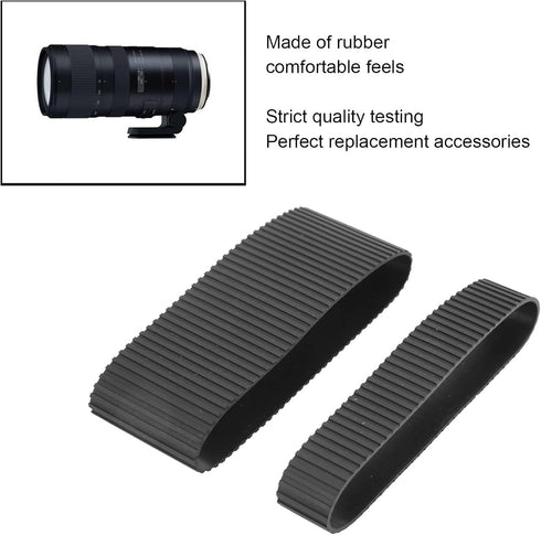 Lens Zoom Grip Rubber Ring, Lens Grip Rubber Circle and Focusing Ring Lens Repair Parts Compatible with for TAMRON SP 70?200mm F2.8 VC...