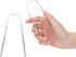 2Pcs Stainless Steel Tongue Scrapers,U Shaped Tung Scraper Tounge Scrapper Bad Breath Removal Oral Health Protection Tongue Cleaner...