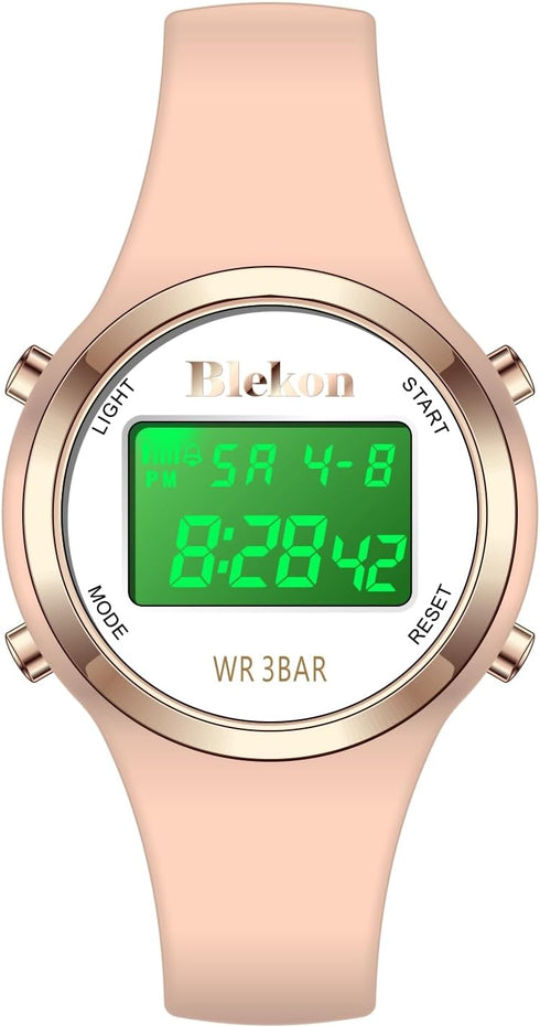 Blekon Original Outdoor Sport Watches Alarm Clock Waterproof Digital Watch...