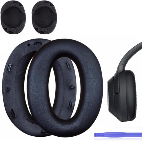 WH-1000XM2 Ear Cushions Replacement Noise Isolation Ear Pads Compatible with Sony WH1000XM2 & Sony MDR-1000X Over-Ear Headphones- Added Thickness ...
