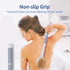 Back Scrubber Body Shower Brush: Anti Slip Long Handle Bath Brush with Stiff and Soft Bristles - Showering Exfoliator for Women, Men, Elderly (Gre...