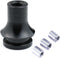 Gear Knobs Boot Retainer Shift Stick Connector M12 X 1.25 with 3 Pcs Thread Adapter M8X 1.25, M10X 1.5, M10X 1.25 (Black)...