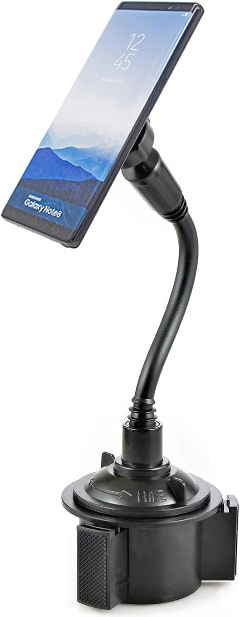 Magnetic Cup Holder Phone Mount, Flexible Gooseneck Arm Car Cup Phone Holder, Super Strong Magnets Mount for All Cellphones & More...