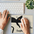 Cat Mouse Pad Cute Mouse Pad Funny Kawaii Rectangle Non Slip Rubber Mouse Pad for Computer and Laptop Mouse Mat for Working and Gaming...