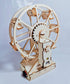 Electric Wooden Ferris Wheel Building Kit - DIY STEM Educational Toys for Girls and Boys - 3D Working Construction Scientific Model Kits - Enginee...