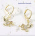 20pcs Adabele Hypoallergenic Dangle Tarnish Resistant Round Hoop Huggie Earring Hooks Earwire14mm (0.55 Inch) Long Gold Plated Brass for Earrings ...