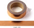 MEI YI TIAN 6 Rolls Solid Copper Gold Foil Washi Tape Set 15mmx10m Bronze Golden Stamping Paper Adhesive Masking Tapes Sticky Paper Tape for DIY S...