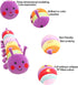 19.6" Caterpillar Stuffed Animal Small Pillow, Fun Plush Soft Long Pillow, Toy Doll Creative Birthday Gift Purple...
