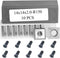 Square 14mm Carbide Inserts Cutters Knives Replacement 14x14x2mm 6 Inches Radius with Screws for Grizzly T21348 and Woodworking Spiral Helical Pla...