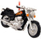 Black Motorcycle With Flames Resin Hanging Christmas Ornament...