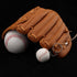 Baseball Keychain Bag Pendant Decorations Genuine Leather Mini Baseball Keyring Sports Keychain for Team, Sports Souvenir Favors and Gifts for Fri...
