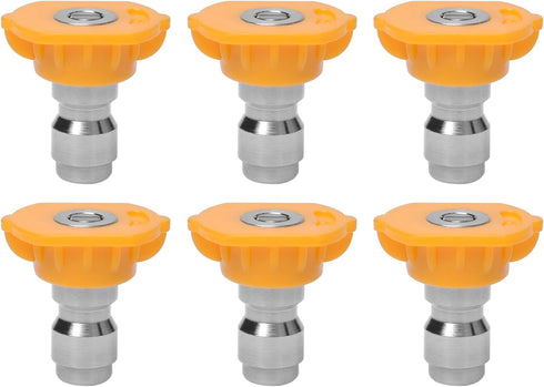 Podoy Pressure Washer Sprayer Nozzle Tip 1/4" Size 3.0, 15 Degree 030 Stainless Steel for Accessory Kit, for 2500Psi, 3000Psi, 3500Psi, 4000Psi Ye...