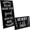 Juvale Celebration of Life Decorations Memory Signs for Funeral, Memorial Service, Graduation, Wedding, Bridal Shower, Birthday Party Celebration,...