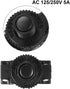 uxcell 5Pcs Thermal Overload Protector AC 125/250V 5A Push Button Reset Circuit Breaker...