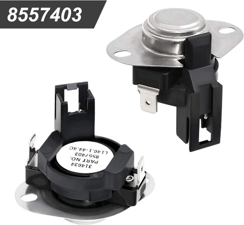 280148 Thermal Cut Off kit Includes dryer heating element 8557403 Dryer Thermostat kit & 8318314 Thermal Fuse Replacement Parts -Replaces 280148VP AP3874047 1175772 PS991443
