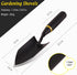 Garden Shovel, LRLXE Heavy-Duty Manganese Steel Super Hard Garden Trowel, Bend-Proof Hand Shovel with Rubber Handle, Garden Trowel Tool for Soil E...