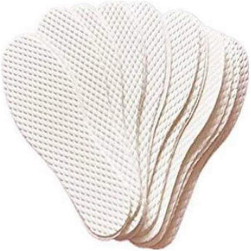 10Pairs Disposable Breathable Barefoot Insoles Sweat Absorption Insoles Odor Eliminator Comfortable Shoe Insert Pads for Running Walking (Women Si...
