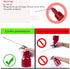 Auniwaig Pump Oil Can 250g Metal High Pressure Feed Oil Spray Gun Bottle Hand Feed Oil Spray Gun Pump Bottle Oiler Red 2pcs...