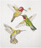 2 Mary Lake Thompson SC345 Reusable Kitchen Sponge Cloths, Hummingbirds...