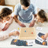 Wooden 9X9 Math Games for Kids 8-12, Kingmall Montessori Multiplication Board Game Wooden Multiplication Board, Educational Preschool Counting Too...