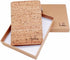 Eco Cork Friendly RFID Blocking Wallet Bi-fold Card Holder Vertical Wallet With Zippered Coin Purse & ID Window...