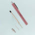 HOCE 3 Pcs Rhinestone Bling Metal Ballpoint Pens 0.7 mm, Black Ink, Gift Pens for Christmas Bridesmaid Wedding Birthday, Pink One Size...