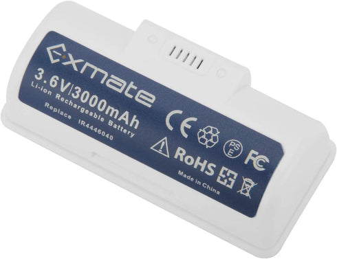 Exmate 3.6V 3000mAh Li-ion Replacement Battery Compatible with iRobot Braava Jet 240 Floor Mopping Robots...