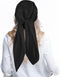 35" Large Square Satin Head Scarf, Silk Shiny Solid Color Head Scarves Sleeping Head Wraps for Women Hair Bandana...