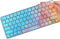 Colorful Keyboard Cover Skin for 2023 2021 Apple iMac 24 Inch Magic Keyboard M3 Chip/M1 Chip with Touch ID, Ultra Thin Keyboard Skin for 2024 2023...