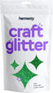 Hemway Craft Glitter - Emerald Green | 100g Fine Metallic Sequin Flakes for Resin & Epoxy Crafts | Supplies for Tumblers, Cards, Jewellery, Candle...