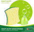 ORIGHTY Heavy Duty Cellulose Scrub Sponges Kitchen, Powerful Scrubbing & Cleaning, Suitable for Washing Dishes and Kitchen Cleaning, Absorbent & R...