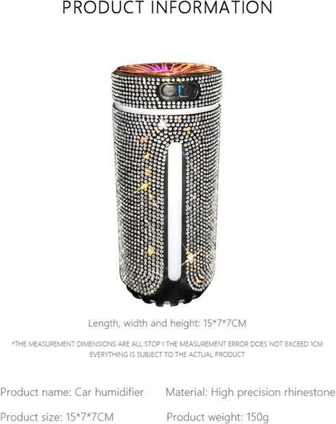 Car Humidifier (Bling Black)...