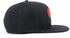 Rose Flat Bill Snapback Hats Embroidered Women Men Adjustable Baseball Caps...